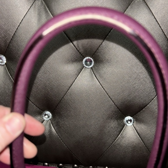 Kate Spade Cameron Large Satchel Burgundy - Picture 4 of 7